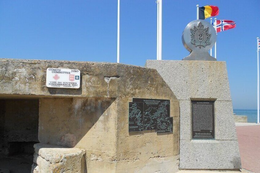 Private DDay Tour JUNO Beach from Le Havre
