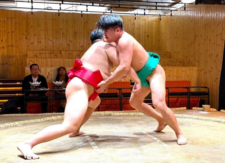 Picture 8 for Activity Tokyo: Sumo Show Experience with Chicken Hot Pot and a Photo