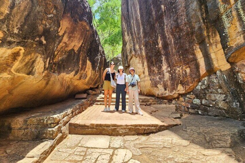 Visit to Sigiriya Lion Rock Fortress 