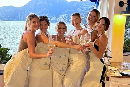 Clase de cocina y club de playa de la costa de Amalfi - El día perfecto 