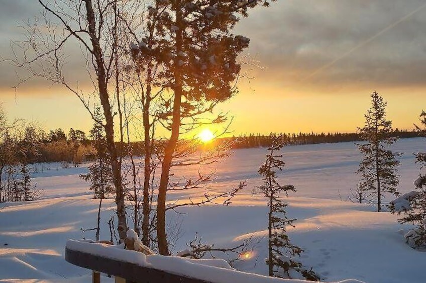 Daytime Experience in Jukkasjärvi