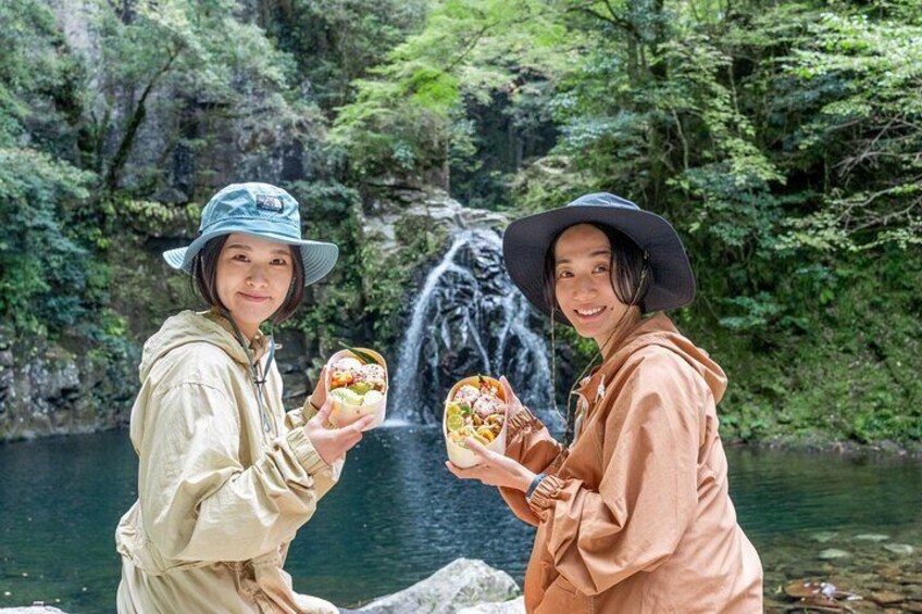 Private Tour of Akame 48 Waterfalls with Bento Making