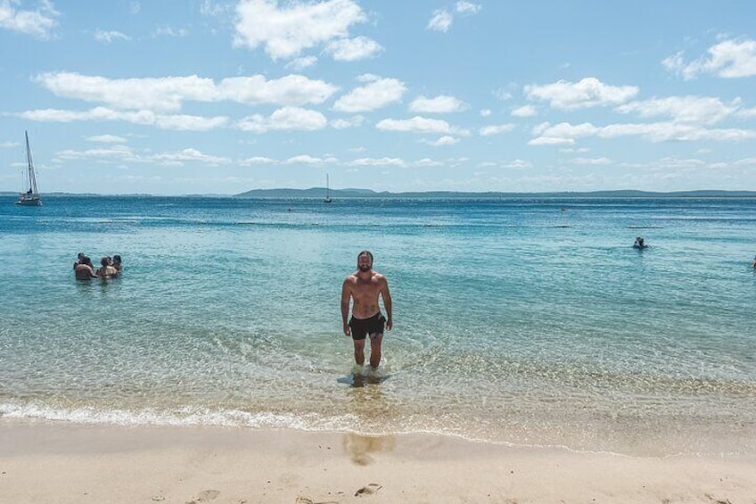 Port Stephens, Departing from Newcastle - Dolphins, hike & swim!