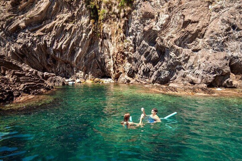 Cinque Terre Hybrid Boat Tour from Monterosso