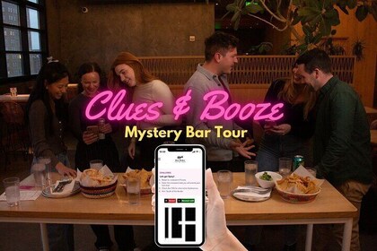 Clues and Booze Mystery Bar Activity