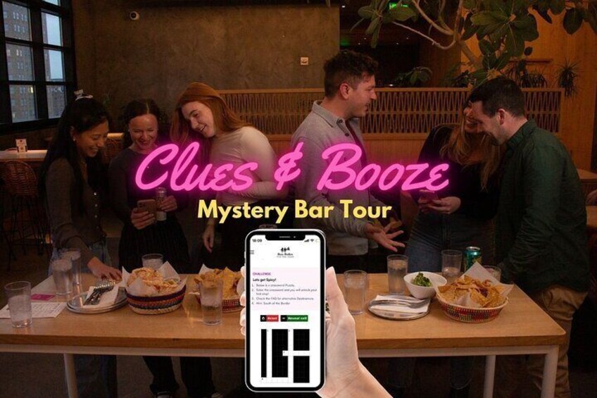 Clues and Booze Mystery Bar Activity in Old City