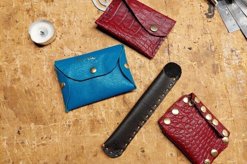 Genuine Leather Craft by Choice Workshop in Leiden