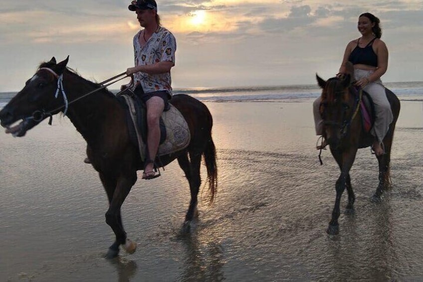 Bali Sunset Horse Ridingseminyak beach