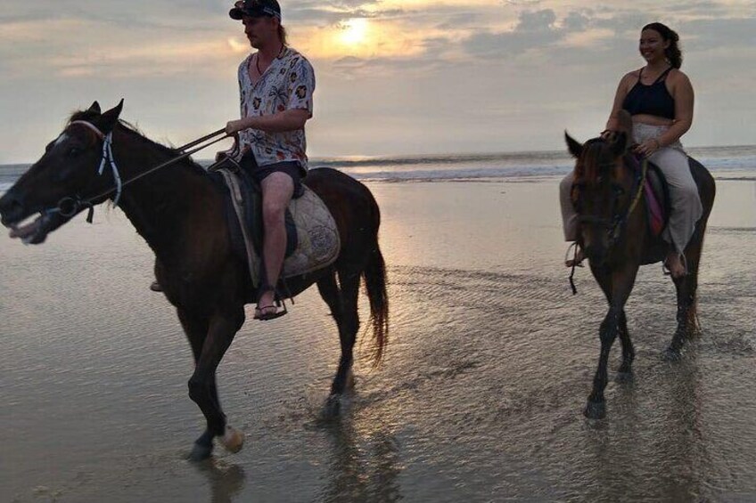 Bali Sunset Horse Ridingseminyak beach