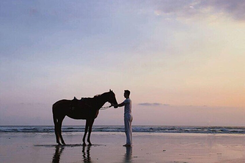 Bali Sunset Horse Riding seminyak beach