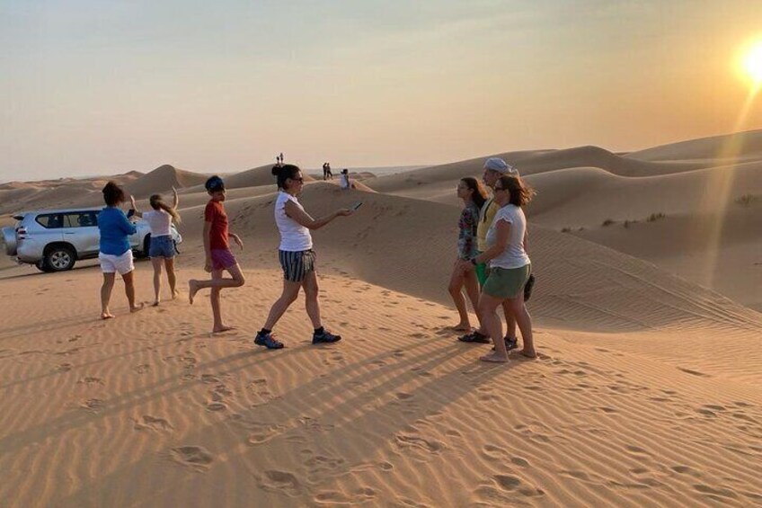 Sharing Tour to Wahiba Sand Desert and Wadi Bani Khalid Full Day