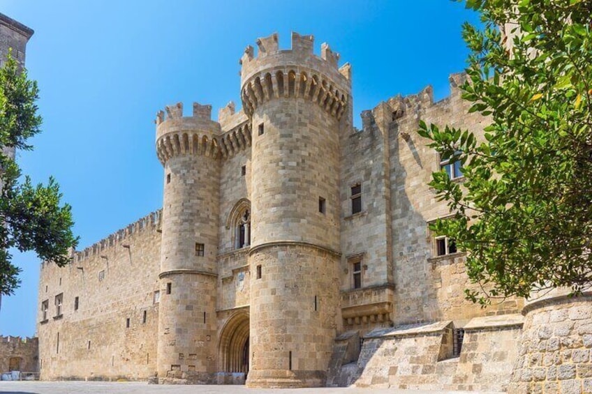 Self-Guided Audio Tour on Phone Attractions in Rhodes