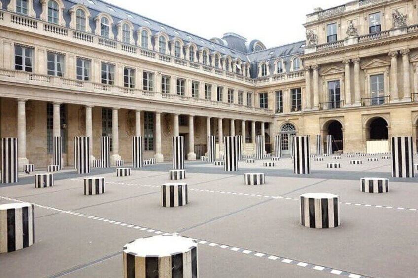 Opera,Jewelry Fashion, Palais Royal Garden Walking Tour in Paris 