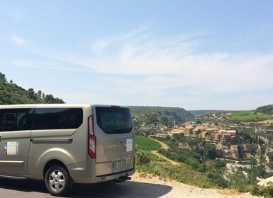 Lastours, Vinyard, Minerve, Canal du Midi from Carcassonne