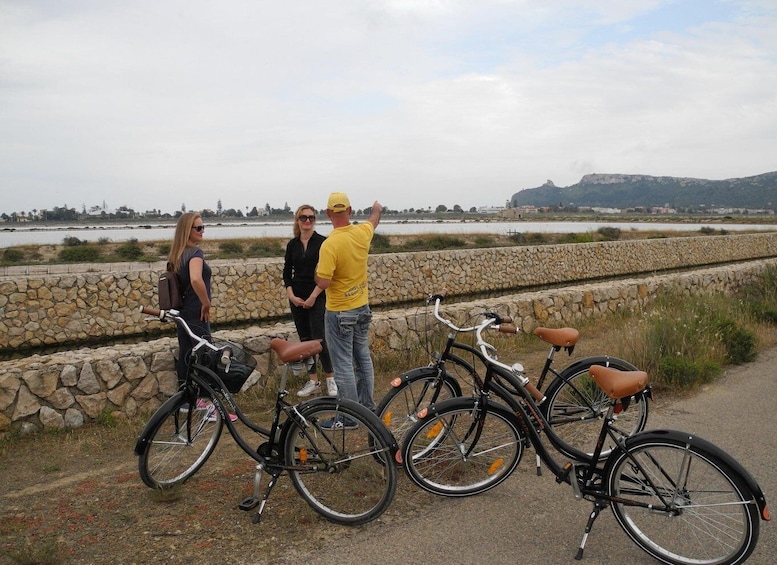 Picture 2 for Activity Cagliari: Bike Tour in the Flamingo Oasis