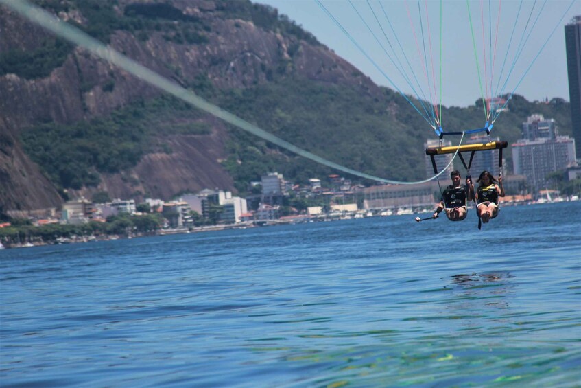 Picture 5 for Activity Rio de Janeiro: 2-Hour Boat Trip with Parasailing