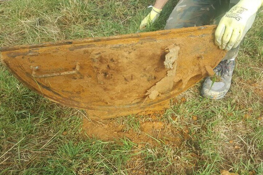 Half Day Normandy Tour 1944 Metal Detecting in Private Farm