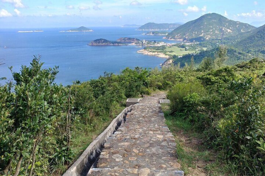 beautiful seaside walk