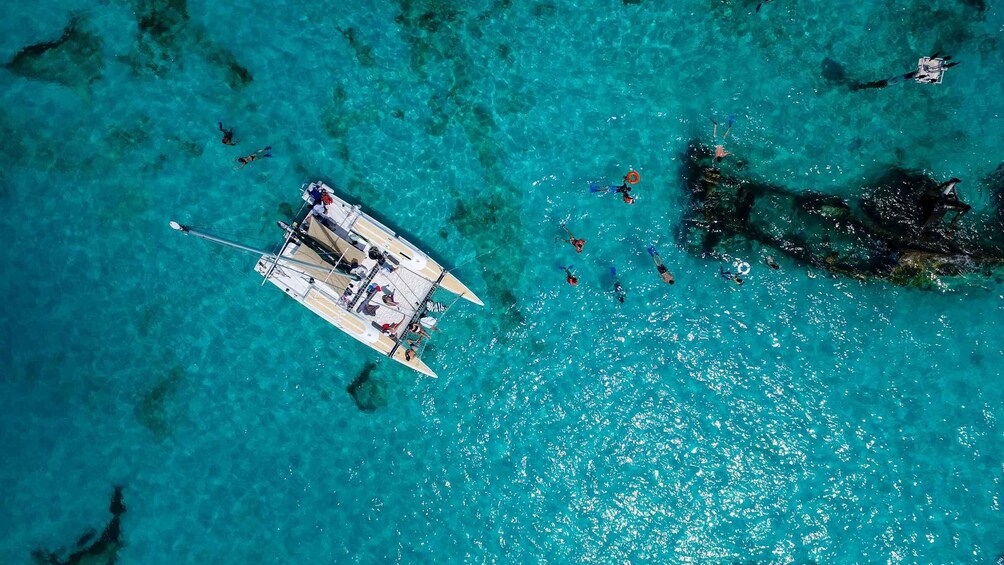 Picture 6 for Activity Half-Day All-Inclusive Private Catamaran Isla Mujeres