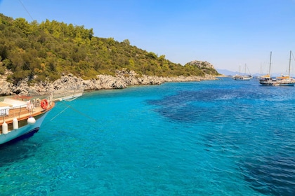 Bodrum: Ganztägige Bootsfahrt mit Mittagessen