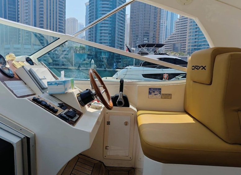 Picture 1 for Activity Dubai: Private Mini-Yacht Tour & Swimming