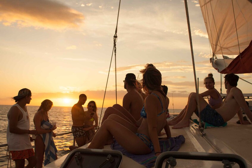 Picture 2 for Activity Playa Tamarindo: Sunset Sailing and Snorkeling Tour