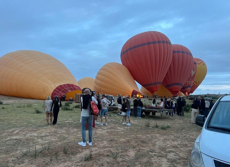 Picture 3 for Activity Marrakech: Hot Air Balloon Flight with Berber Breakfast