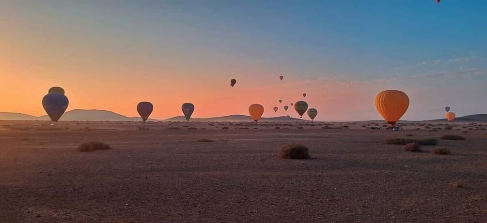 Picture 9 for Activity Marrakech: Hot Air Balloon Flight with Berber Breakfast