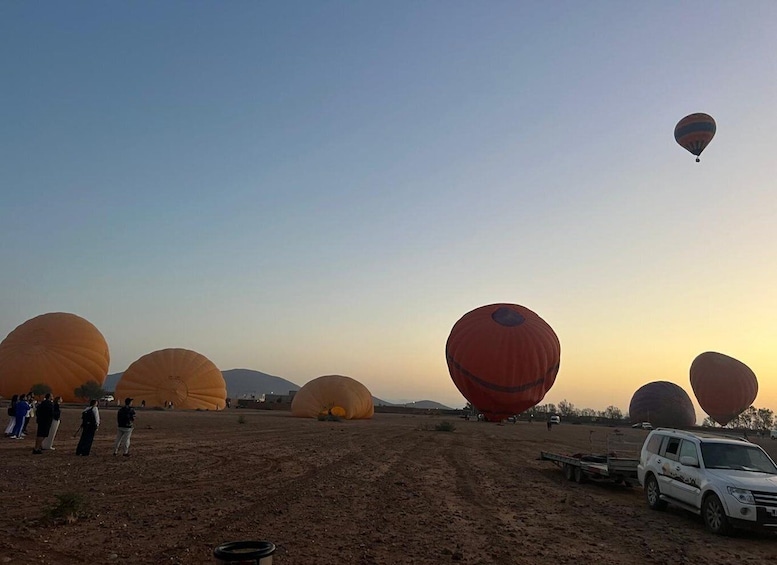 Picture 1 for Activity Marrakech: Hot Air Balloon Flight with Berber Breakfast