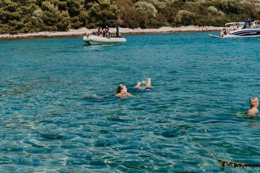 Blue Lagoon & Maslinica half day tour from Trogir