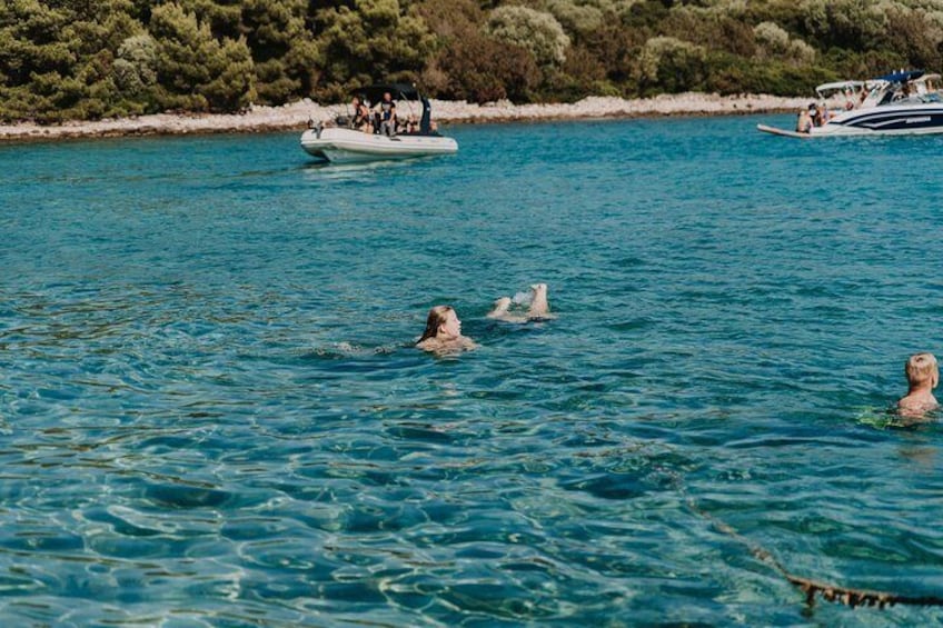 Blue Lagoon & Maslinica half day tour from Trogir