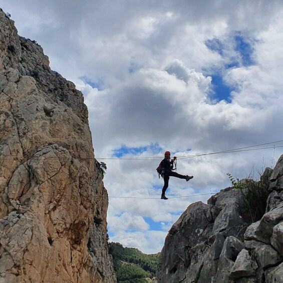 Picture 1 for Activity Caminito del Rey: Vía Ferrata Rappeling & Zip-Lining