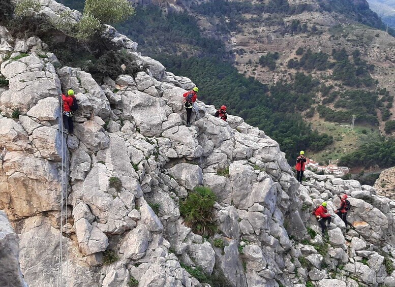 Picture 3 for Activity Caminito del Rey: Vía Ferrata Rappeling & Zip-Lining