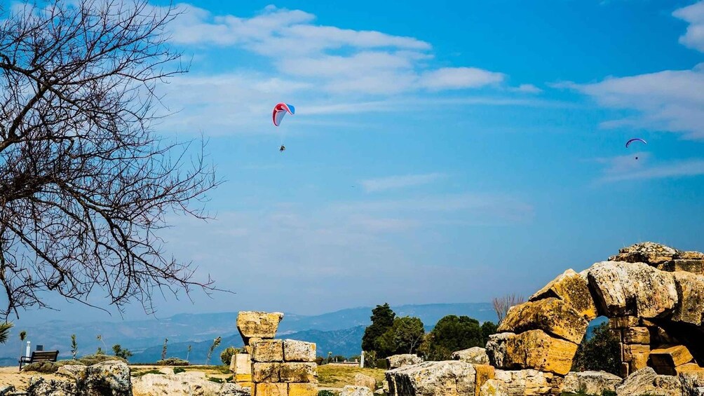 Picture 3 for Activity Pamukkale: Tandem Paragliding Experience