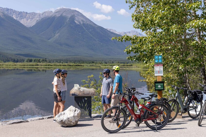 Picture 9 for Activity Banff: Mountain Lakeside Guided E-Bike Tour