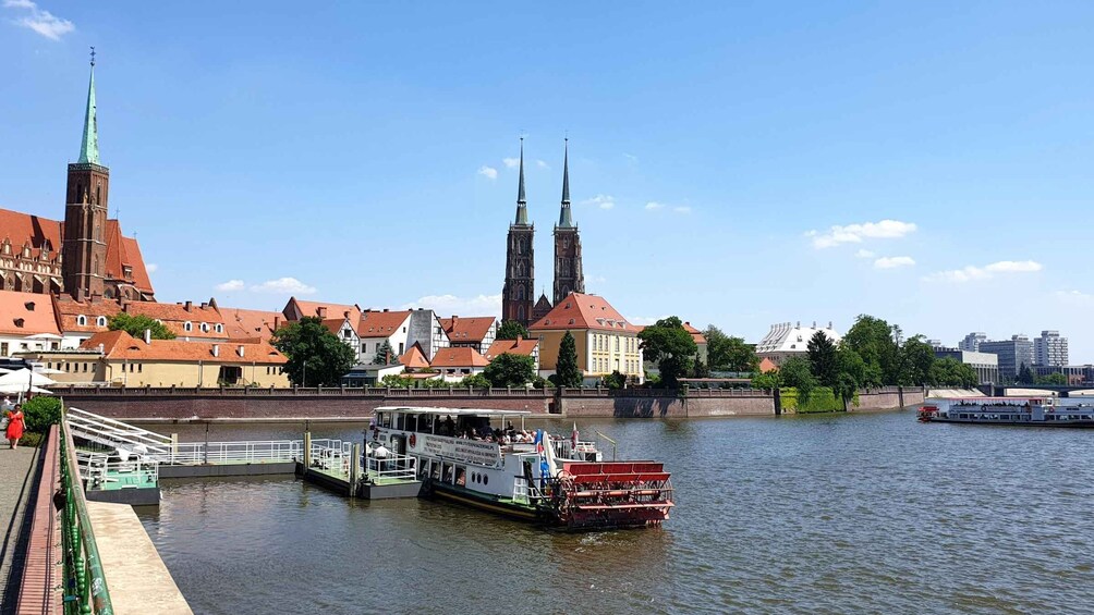 Wrocław: 3.5-Hour Steamboat Tour with Centennial Hall UNESCO