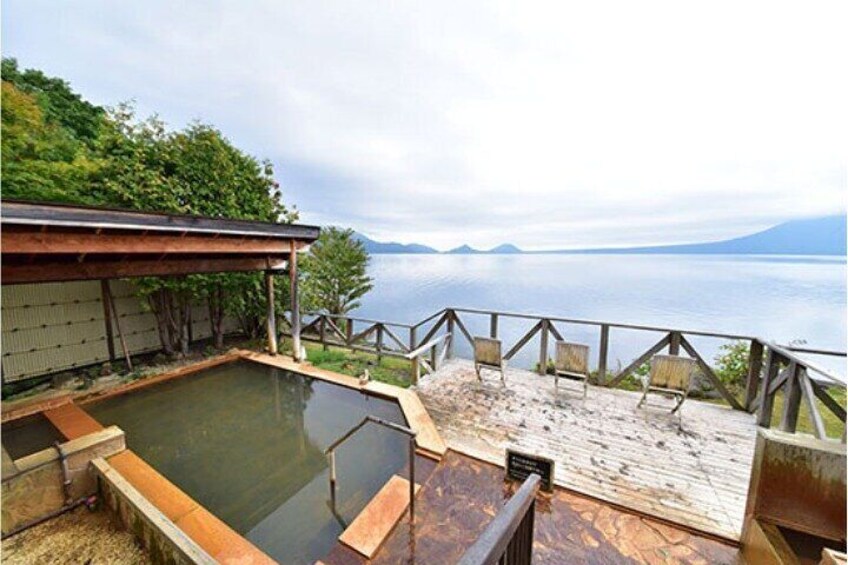 Clearest Lake in Japan Driving tour of Shikotsu lake of Hokkaido