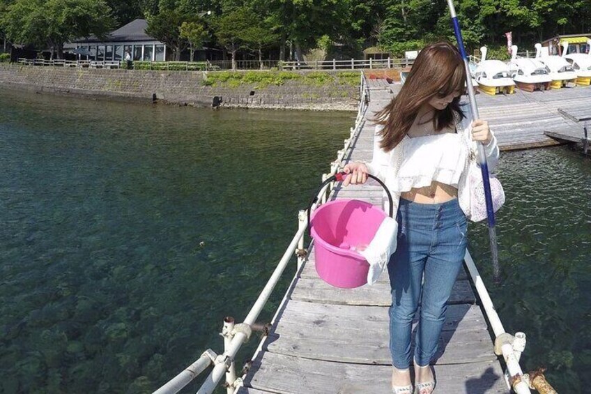 Clearest Lake in Japan Driving tour of Shikotsu lake of Hokkaido