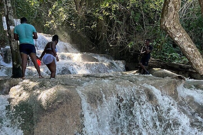Dunns River Falls and Green Grotto cave Private tour