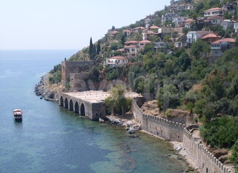 Picture 2 for Activity From City of Side: Alanya Guided Tour with Boat Trip & Lunch