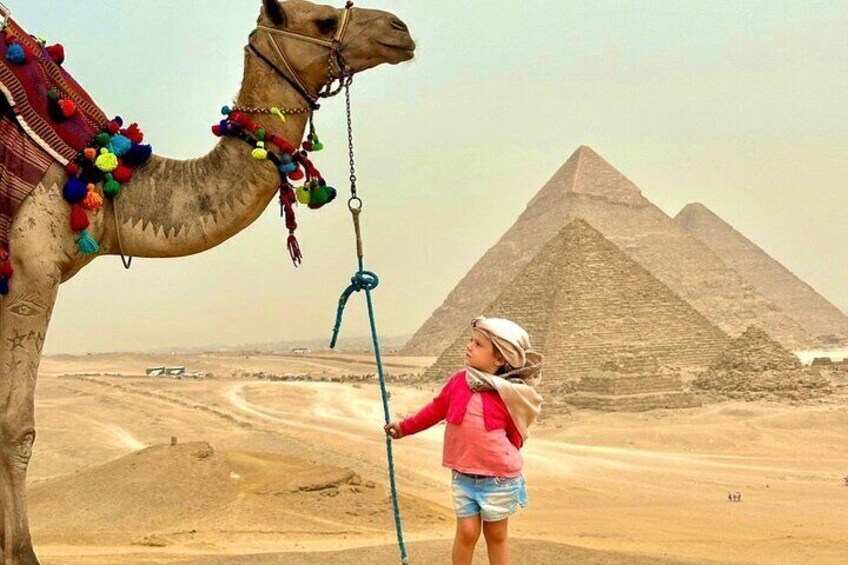 Private Tour Giza Pyramids,Sphinx,Pyramids View Lunch ,Camel