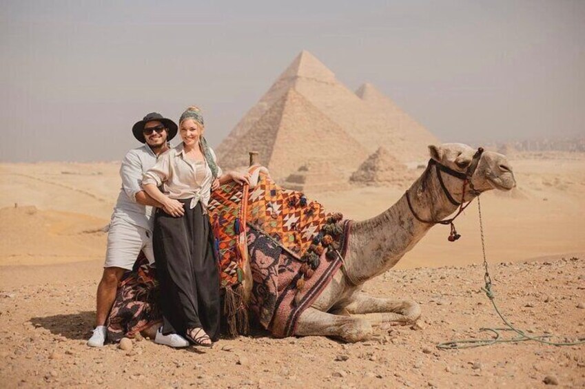Private Tour Giza Pyramids,Sphinx,Pyramids View Lunch ,Camel