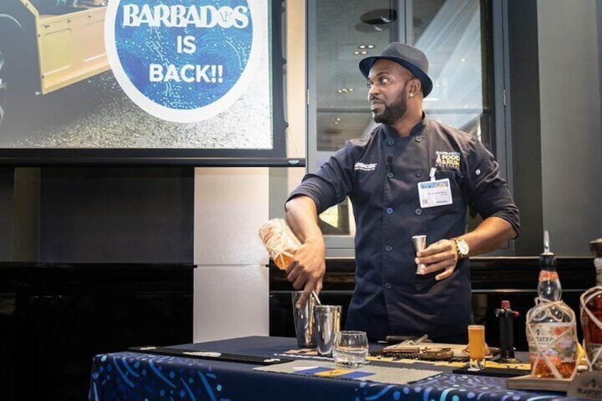 Private Mixology Class with Mixologist of the Year in Barbados