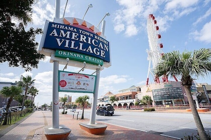 American Village en Okinawa Churaumi Aquariumtour vanuit Naha/Chatan