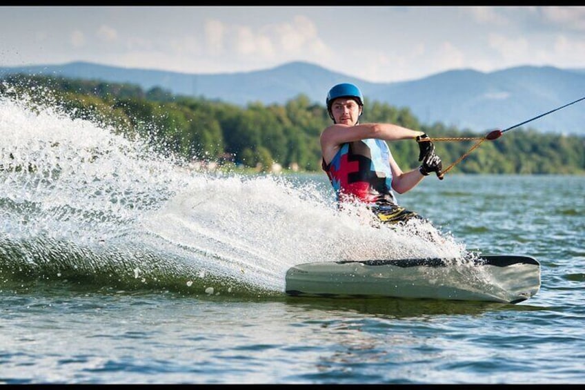 1Hour Wakeboarding Private Experience from Guatape