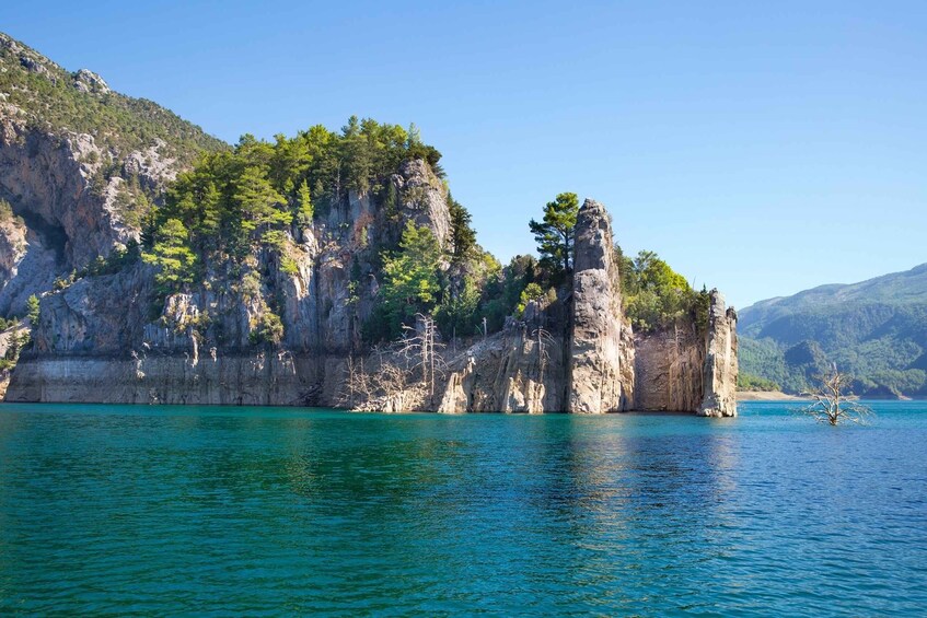 Picture 2 for Activity From Alanya: Green Canyon Boat Trip with Lunch and Drinks