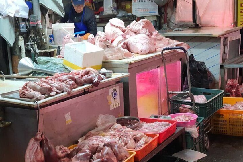 Korea's largest meat market