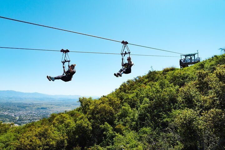 Epic Zipline Tour near Santa Barbara
