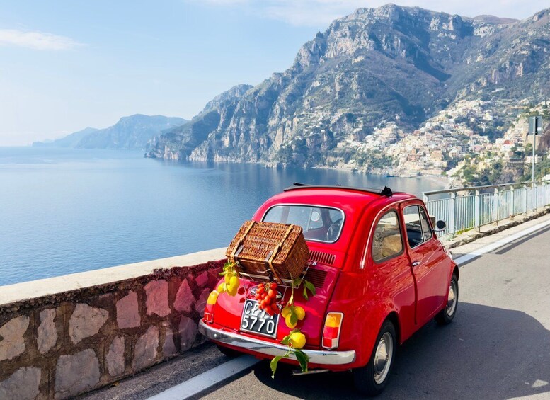 Picture 6 for Activity Amalfi Coast: Photo Tour with a Vintage Fiat 500