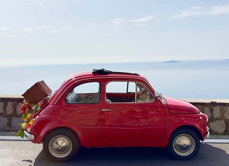 Picture 8 for Activity Amalfi Coast: Photo Tour with a Vintage Fiat 500